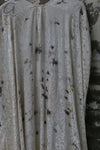 Mutedance 24 Autumn and Winter Wear Scarf Flower Dye Long Dress MD-MD24FW106-hoary